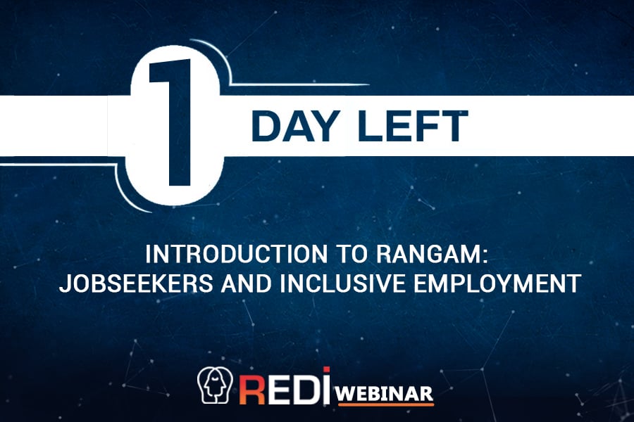 REDI chat-UK Introduction to Rangam-Jobseekers and Inclusive Employment 900x600post 1day